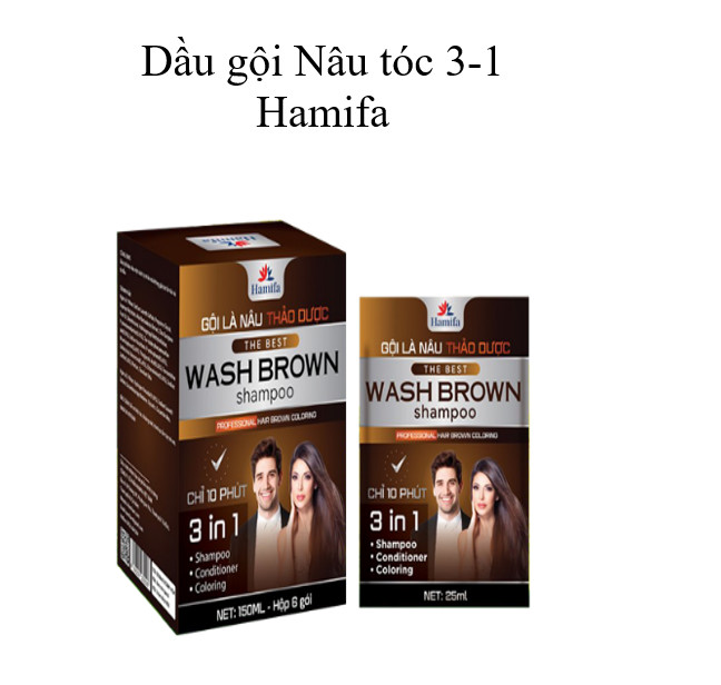 Gội Nâu 3-1  Hamifa